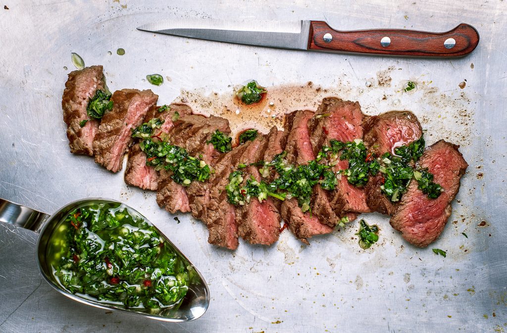 RECIPE: Culotte Steak with Spiced Herb Chutney - From The Vine