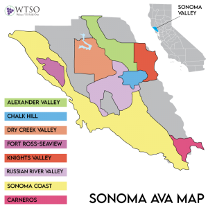 Sonoma's American Viticultural Areas – With Map - From The Vine