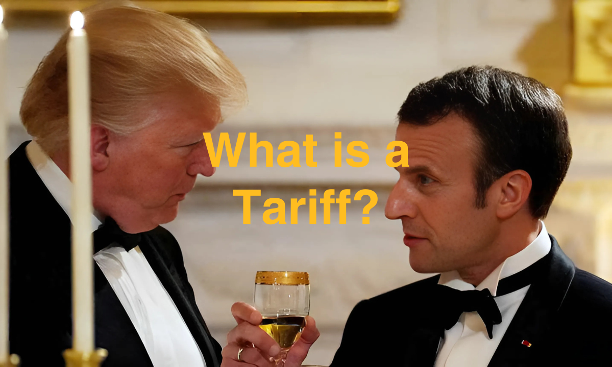 Trump and French President Macron toast with wine and discuss tariffs